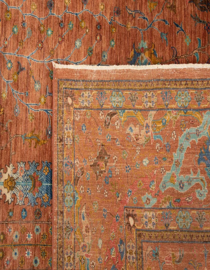 Detail image of  8' 1 x 11' 5 Samarkand Wool Rug