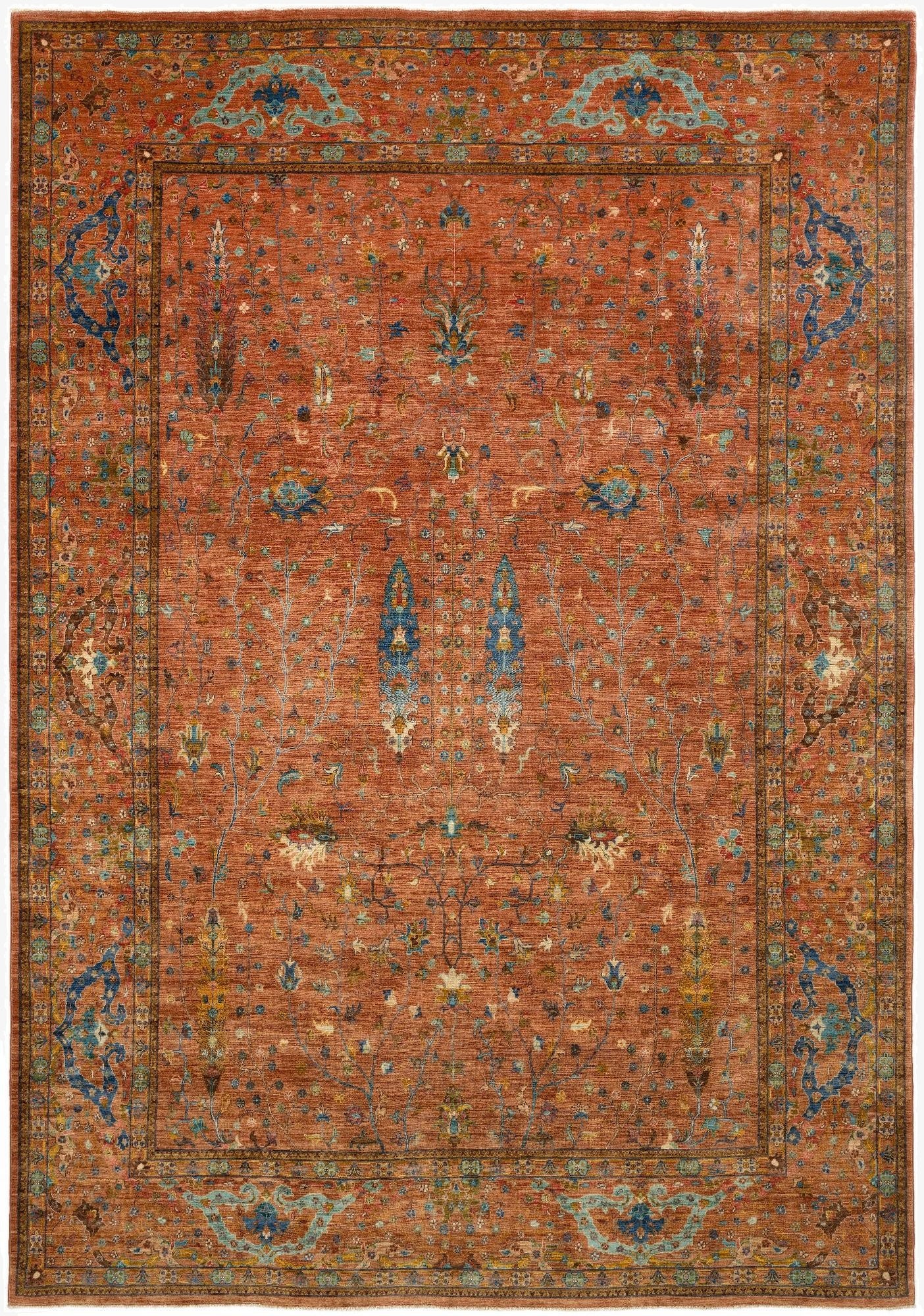  8' 1 x 11' 5 Samarkand Wool Rug