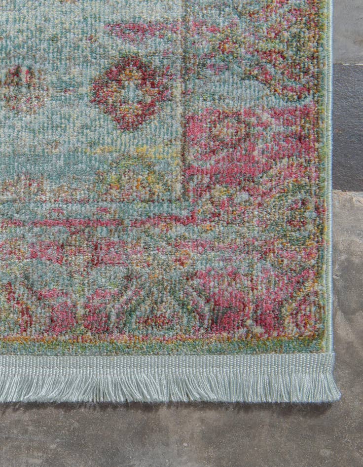 Detail image of  5' 5 x 8' Santiago Rug