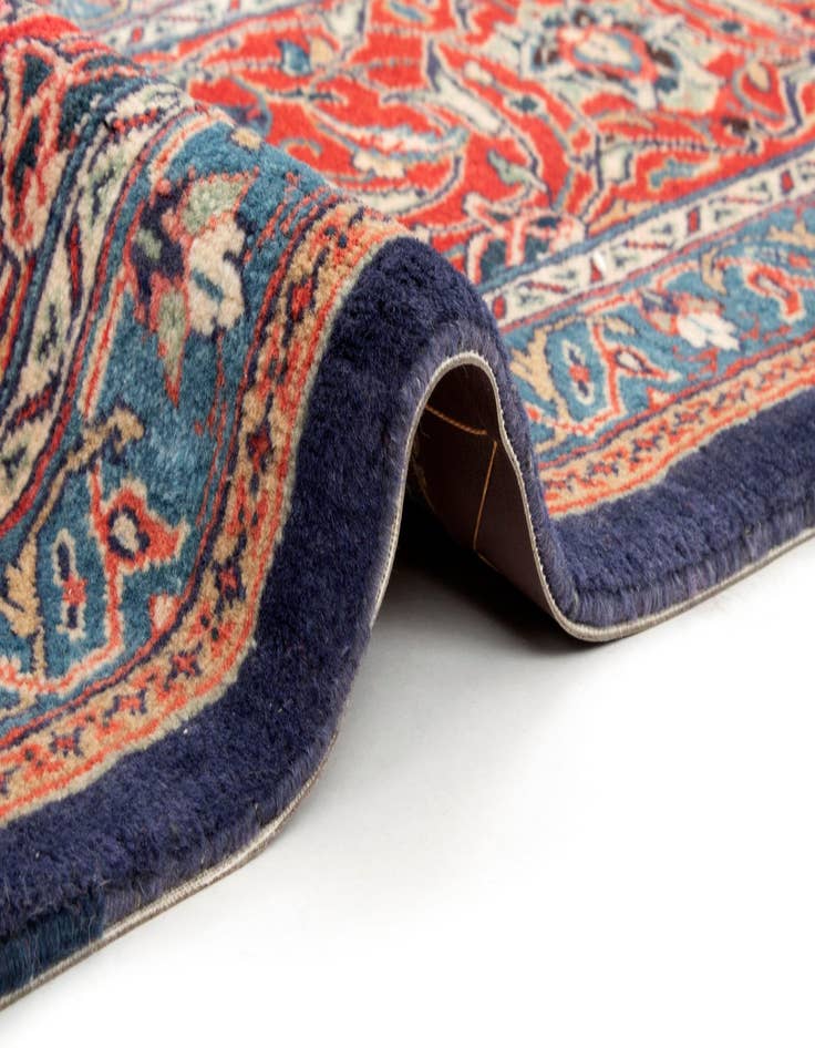 Detail image of  8' 7 x 11' 11  Hand Knotted Sarough Persian Wool Rug