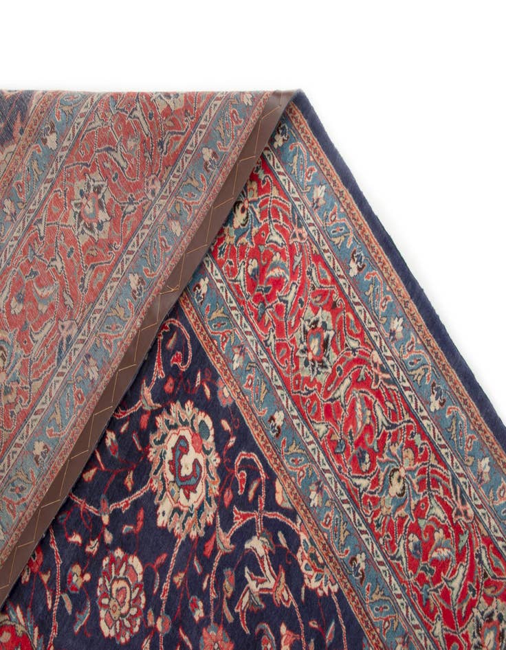 Detail image of  8' 7 x 11' 11  Hand Knotted Sarough Persian Wool Rug