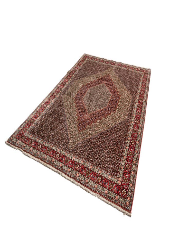 Detail image of  8' 2 x 11' 8 Senneh Wool Rug