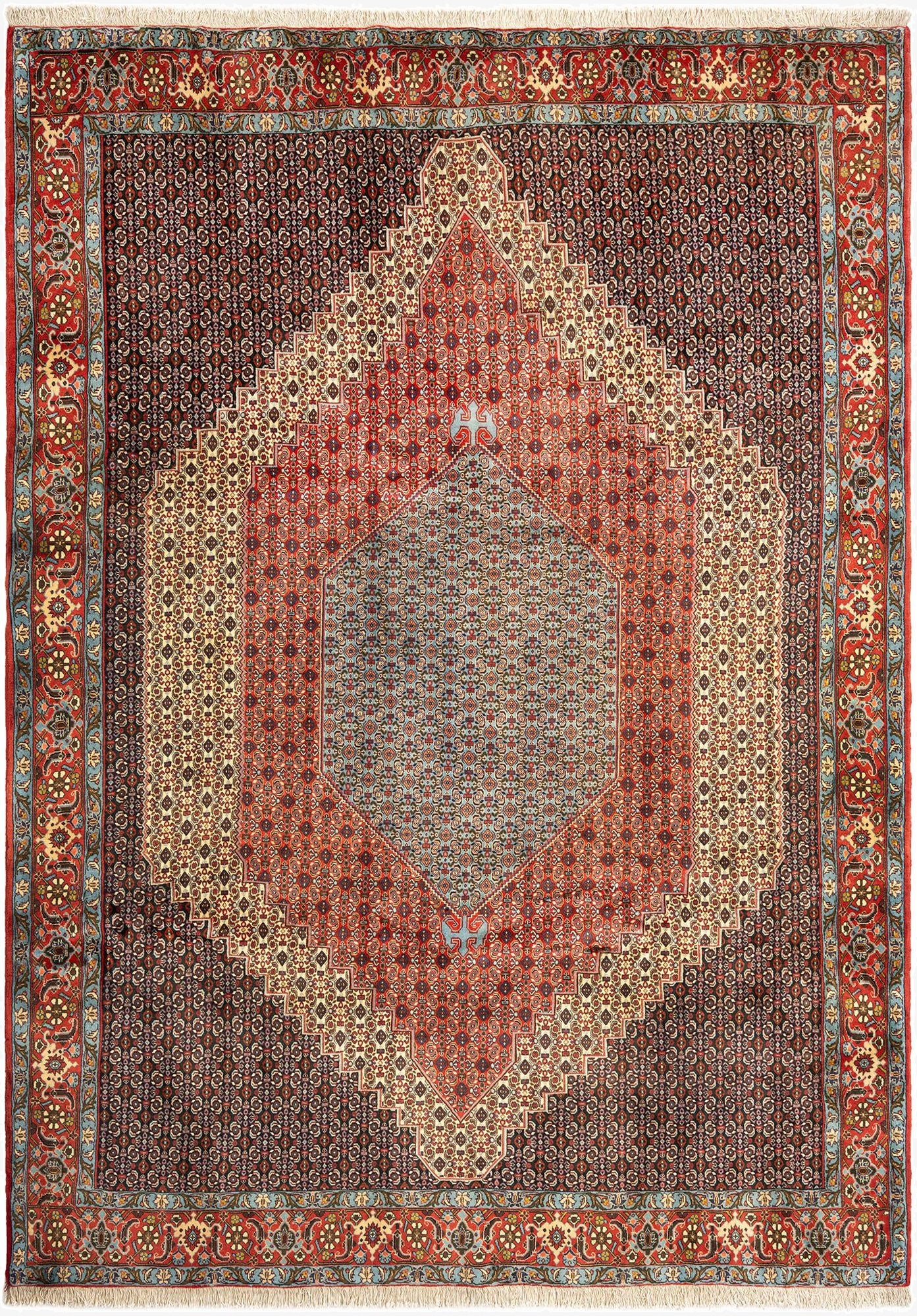  8' 3 x 11' Senneh Wool Rug