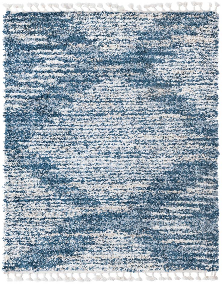 Detail image of  5' 3 x 8' Serenity Shag Rug