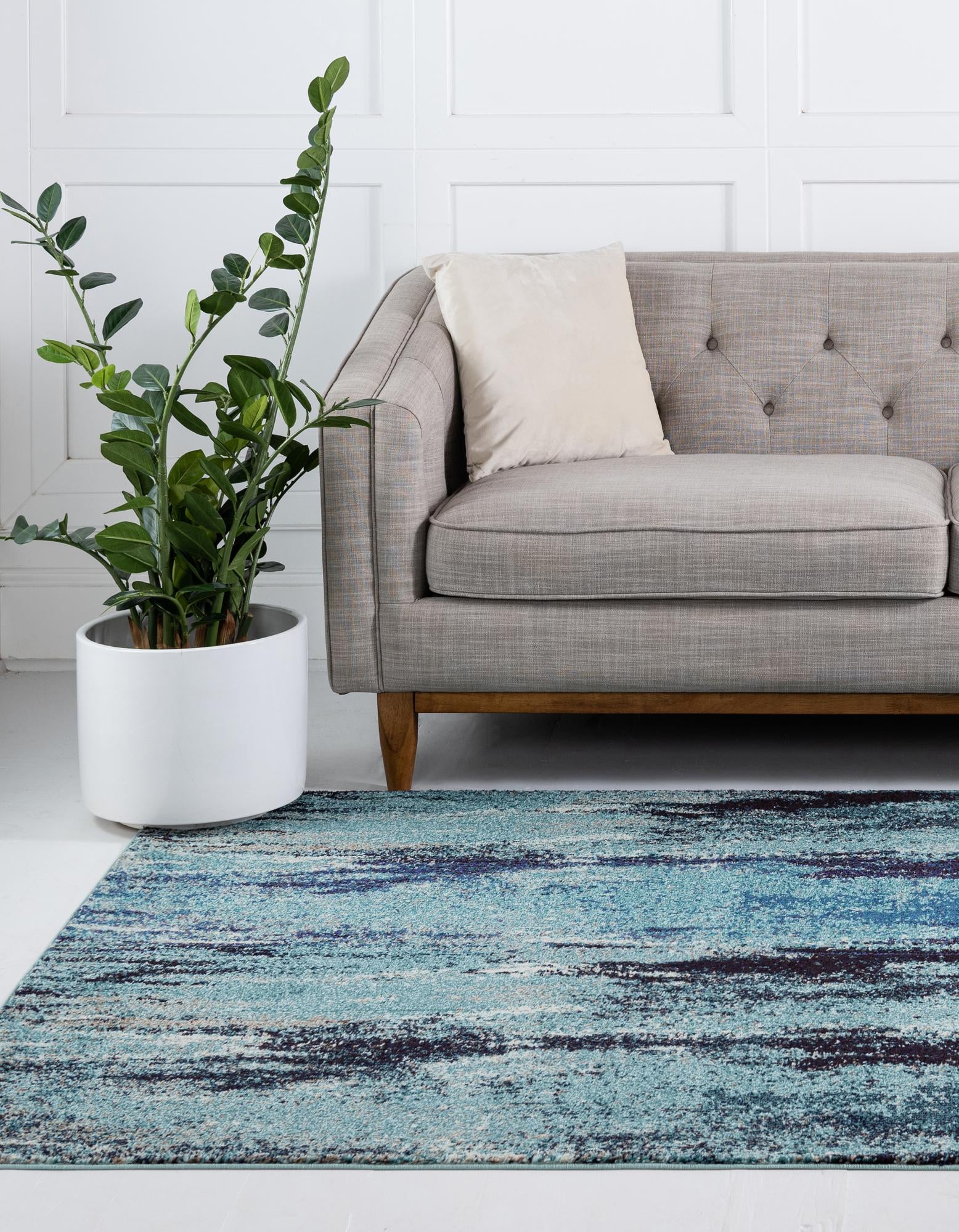 Blue 5' x 8' Sevilla Rug | Rugs.com