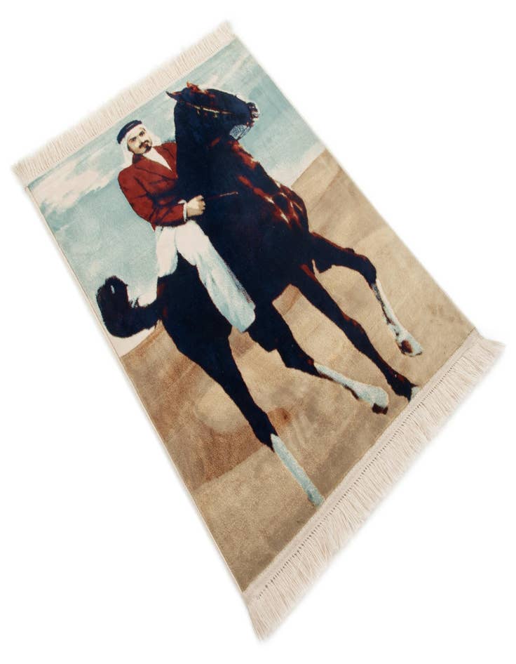 Detail image of  2' 6 x 3' 3  Hand Knotted Tabriz Persian Rug