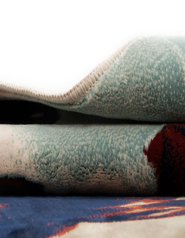 Detail image of  2' 6 x 3' 3  Hand Knotted Tabriz Persian Rug