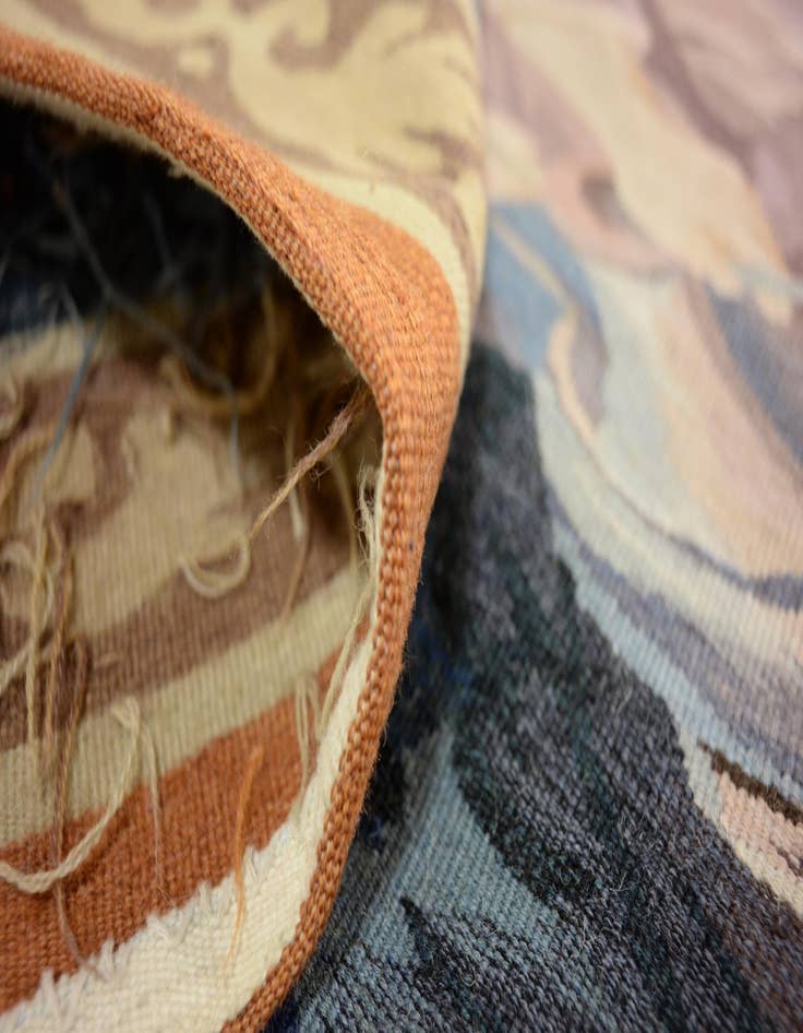 Detail image of  4' 2 x 5' 6 Tapestry Wool Rug