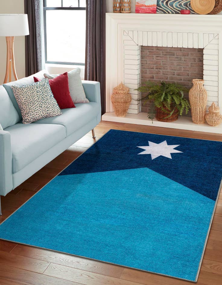 Detail image of  4' x 6' Minnesota The Flag Collection Rug
