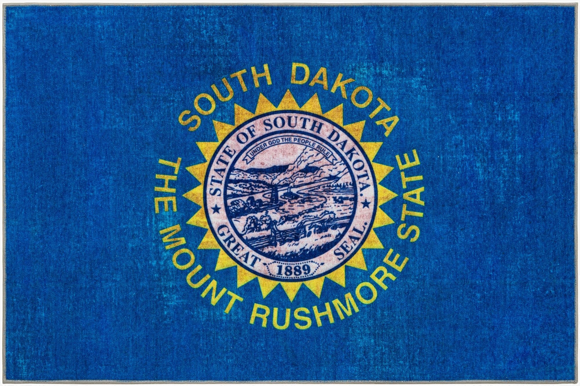  7' x 10' South Dakota The Flag Collection Rug