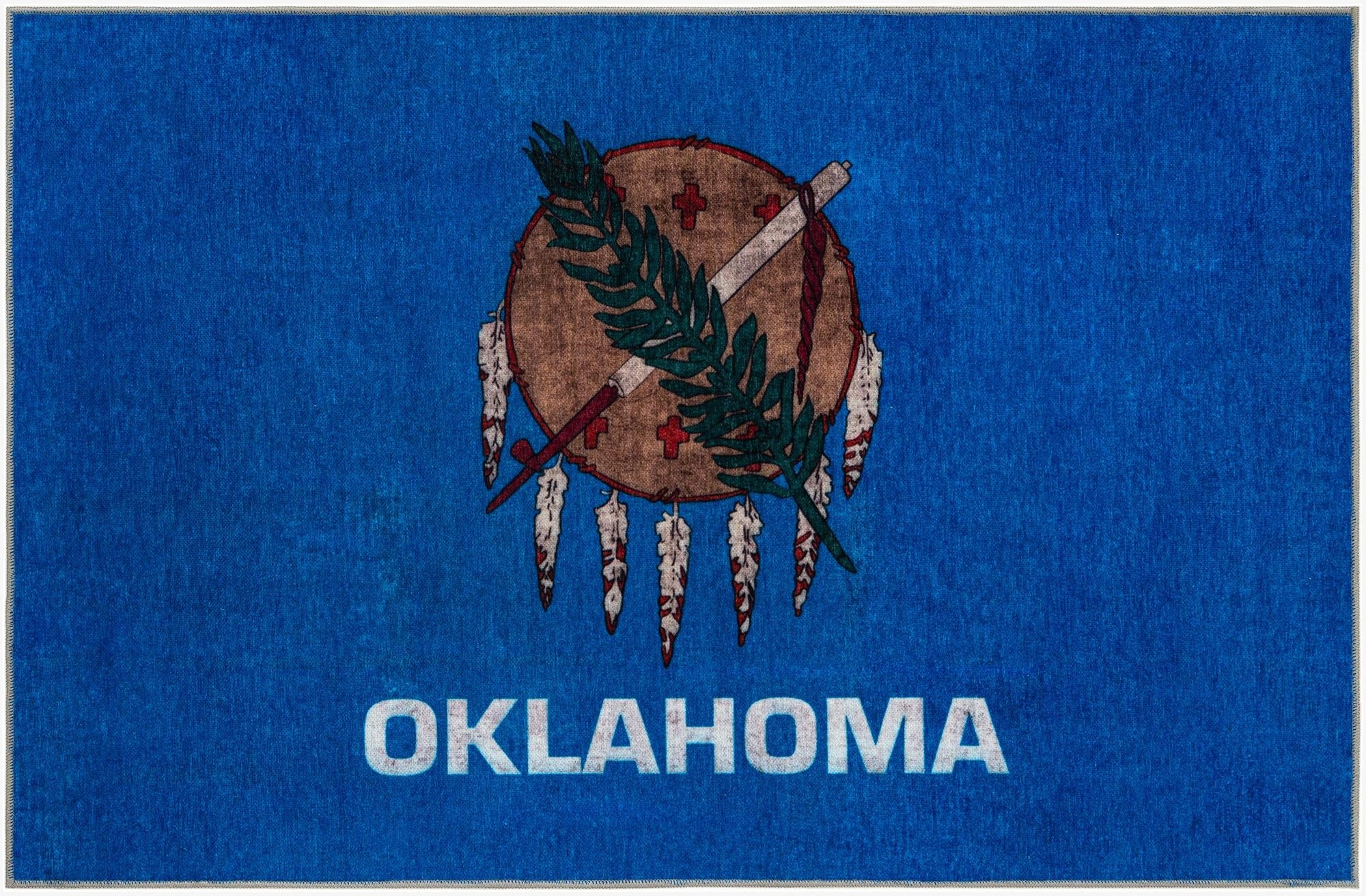  8' x 11' Oklahoma The Flag Collection Rug