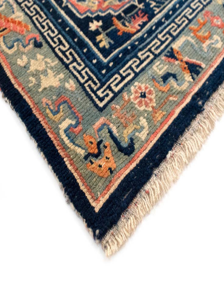 Detail image of  2' 7 x 4' 6  Hand Knotted Tibet Rug