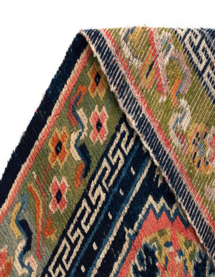 Detail image of  2' 7 x 4' 6  Hand Knotted Tibet Rug