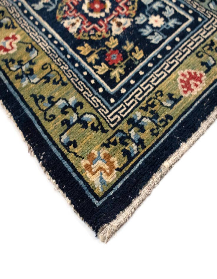 Detail image of  2' 4 x 4' 5  Hand Knotted Tibet Rug