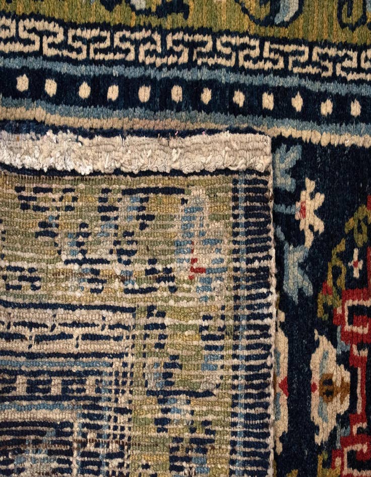 Detail image of  2' 4 x 4' 5  Hand Knotted Tibet Rug