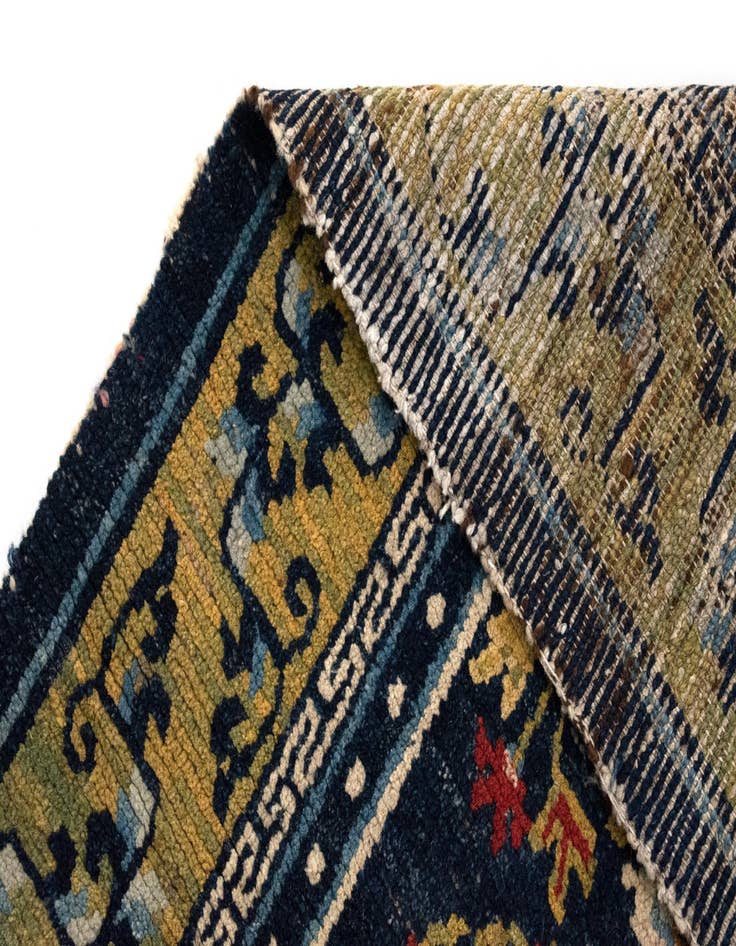 Detail image of  2' 4 x 4' 5  Hand Knotted Tibet Rug