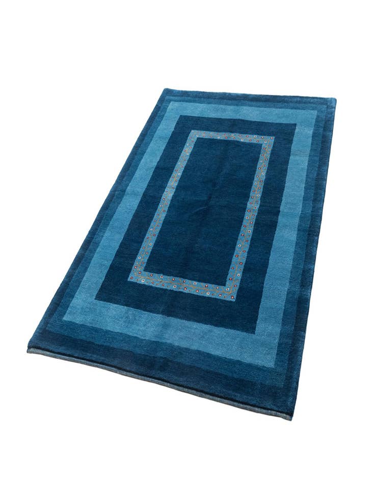 Detail image of  4' 8 x 6' 7  Hand Knotted Tibet Wool Rug