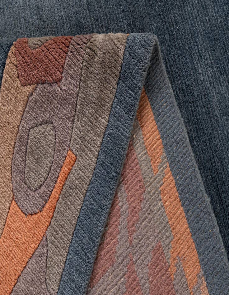 Detail image of  8' 3 x 11'  Hand Knotted Tibet Wool Rug