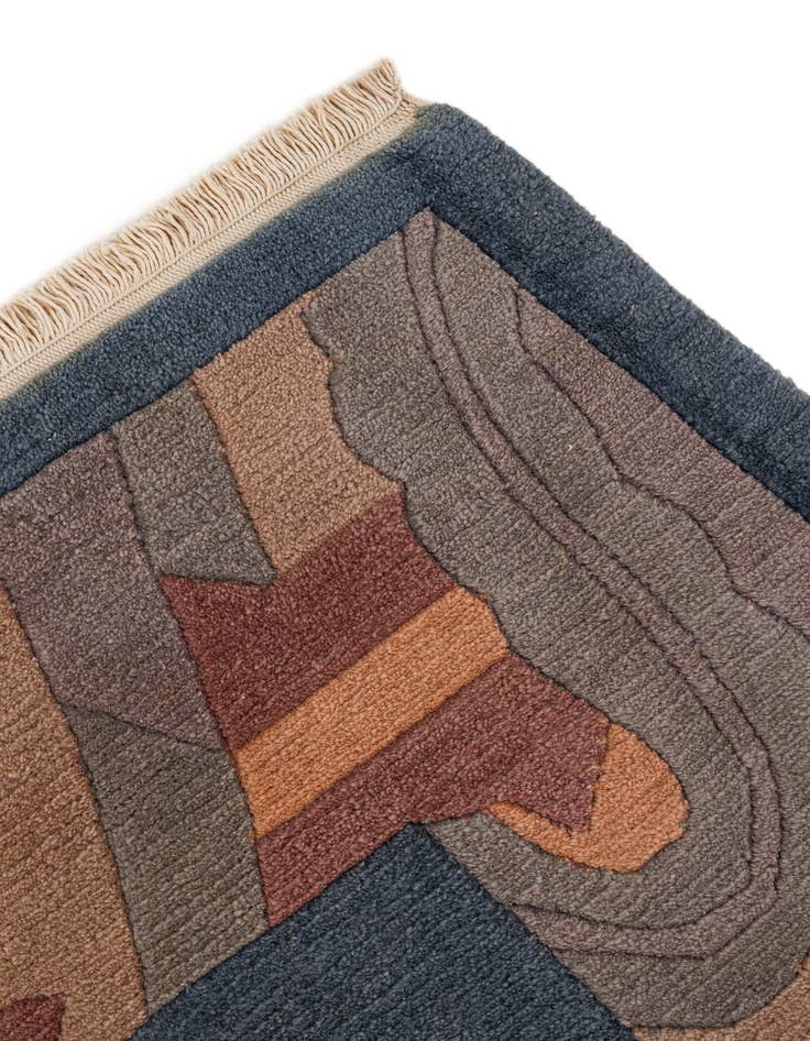 Detail image of  8' 3 x 11'  Hand Knotted Tibet Wool Rug