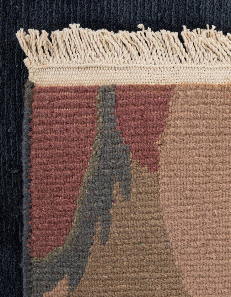 Detail image of  8' 3 x 11' 11  Hand Knotted Tibet Wool Rug