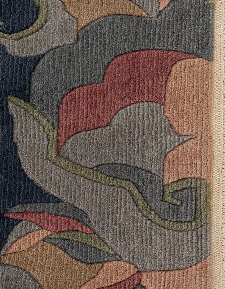 Detail image of  8' 3 x 11' 11  Hand Knotted Tibet Wool Rug