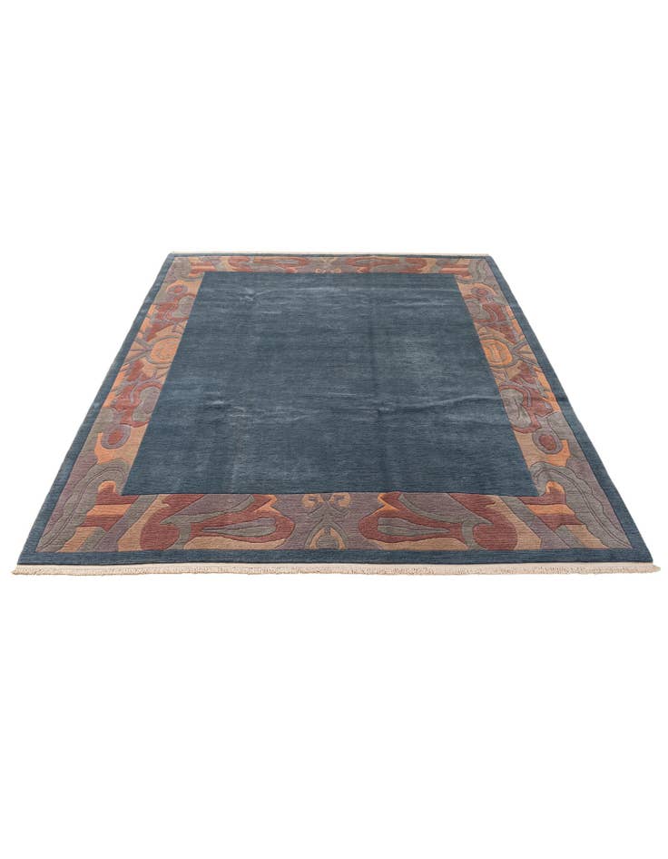 Detail image of  8' 4 x 11' 9  Hand Knotted Tibet Wool Rug