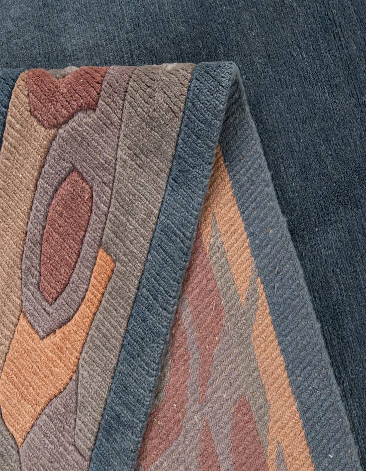 Detail image of  8' 4 x 11' 9  Hand Knotted Tibet Wool Rug