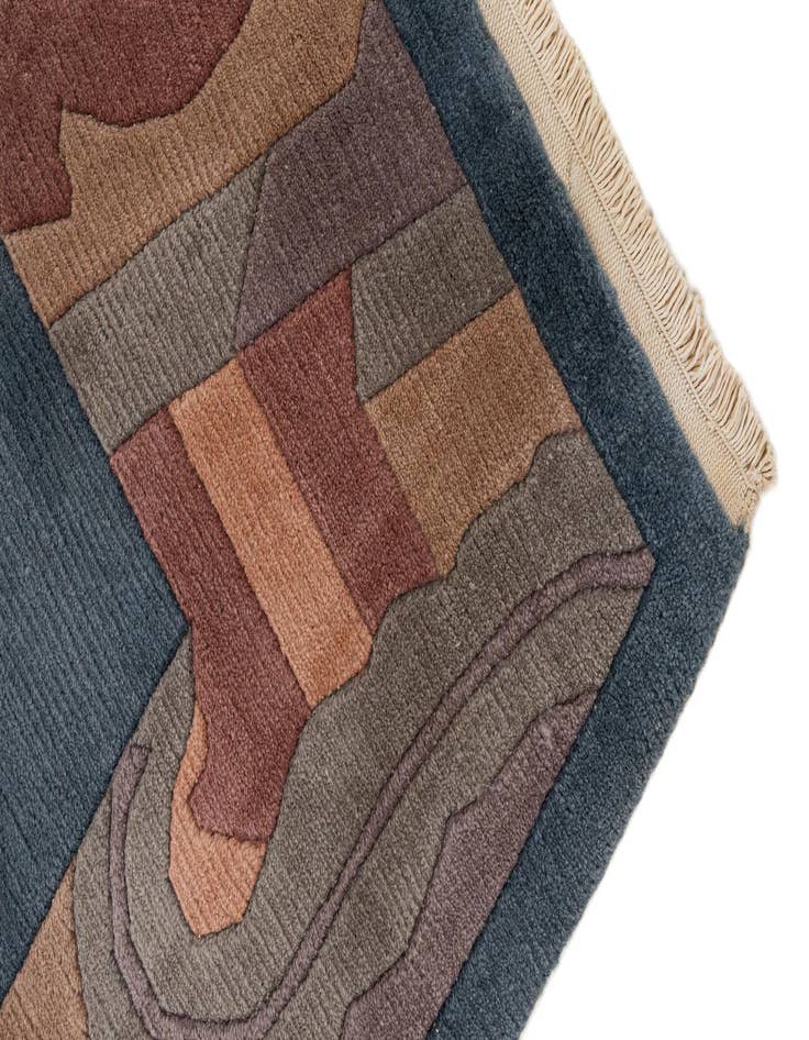 Detail image of  8' 4 x 11' 9  Hand Knotted Tibet Wool Rug