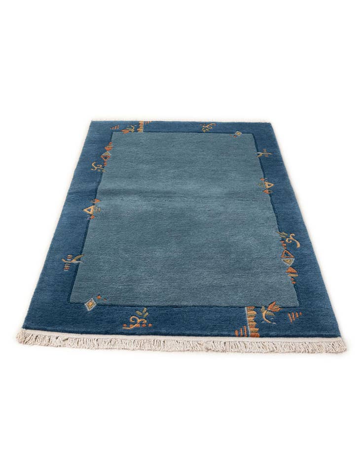 Detail image of  3' 1 x 5' 4  Hand Knotted Tibet Wool Rug