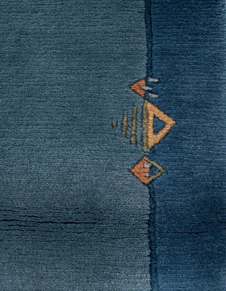 Detail image of  3' 1 x 5' 4  Hand Knotted Tibet Wool Rug