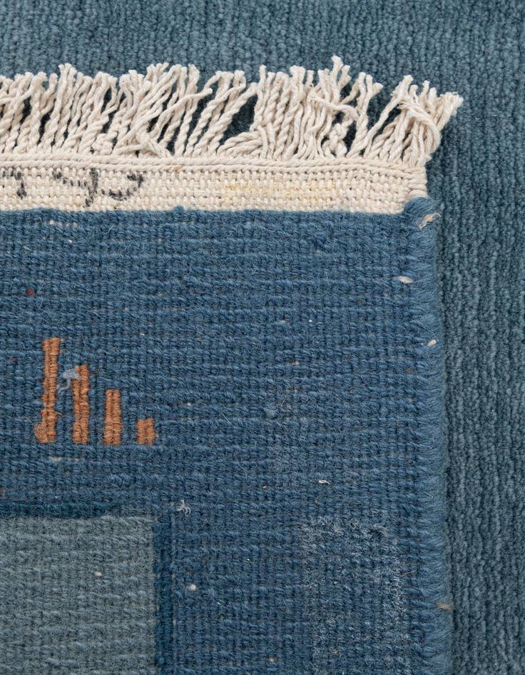 Detail image of  3' 1 x 5' 4  Hand Knotted Tibet Wool Rug