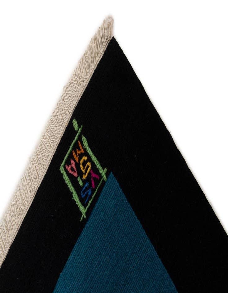 Detail image of  5' 9 x 7' 9  Hand Knotted Tibet Wool Rug