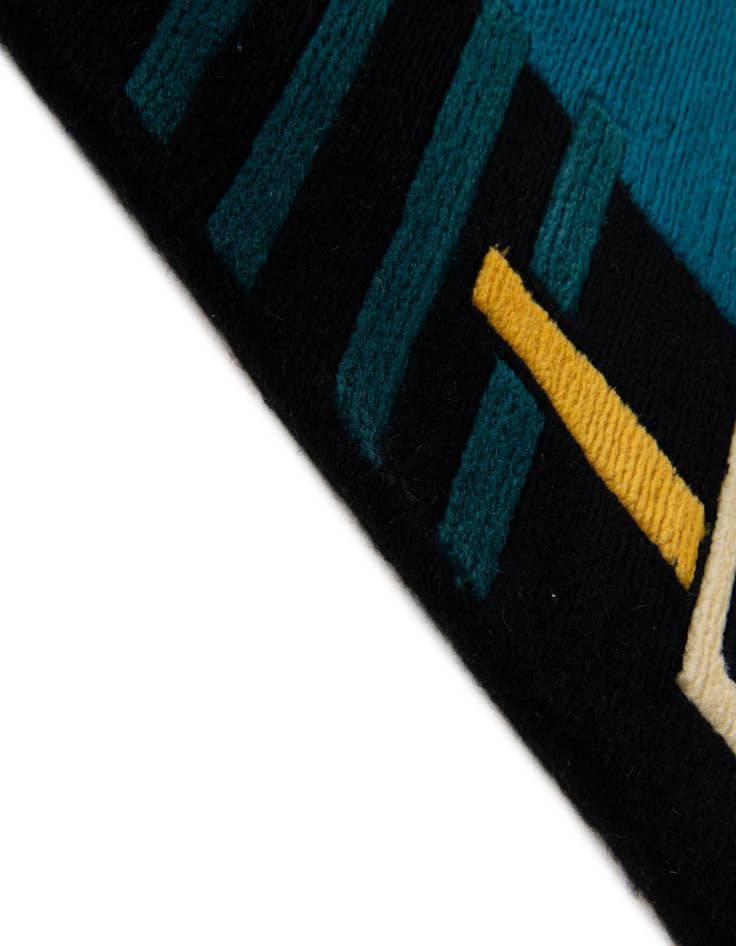 Detail image of  5' 9 x 7' 9  Hand Knotted Tibet Wool Rug