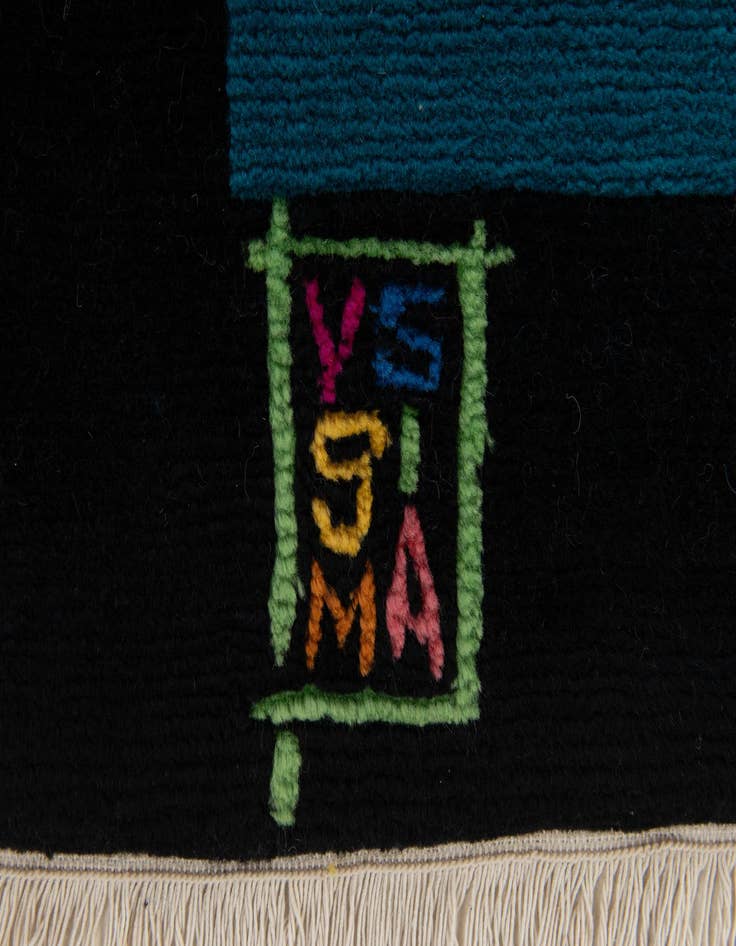 Detail image of  5' 9 x 7' 9  Hand Knotted Tibet Wool Rug