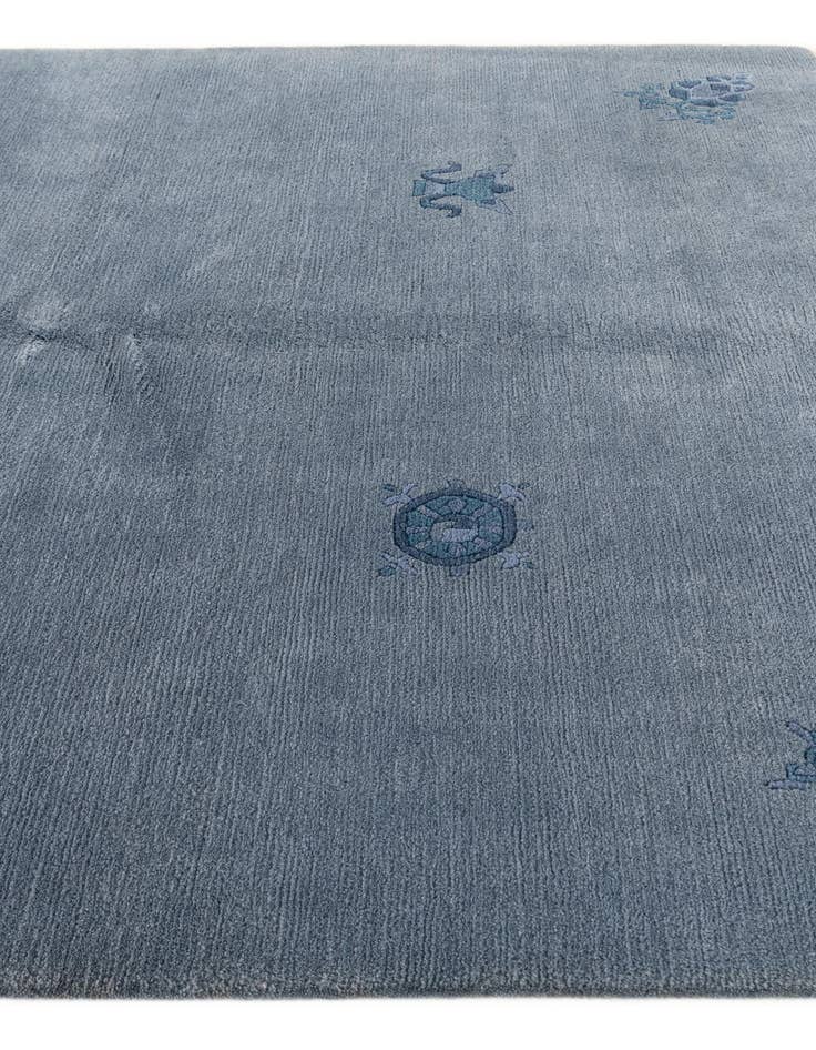 Detail image of  5' 8 x 7' 8  Hand Knotted Tibet Wool Rug