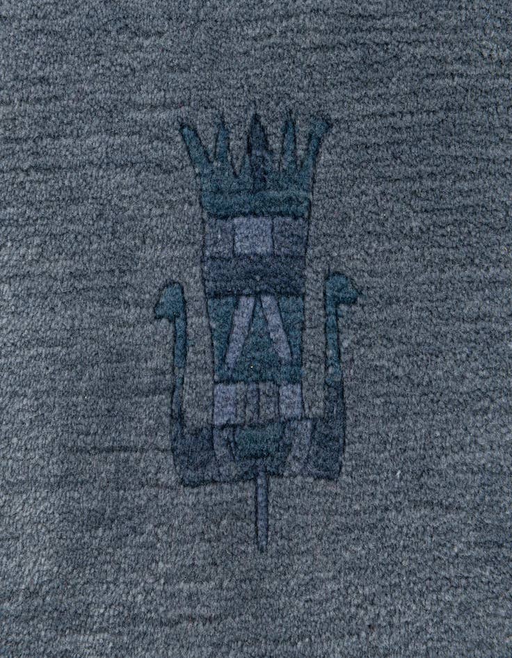 Detail image of  5' 8 x 7' 8  Hand Knotted Tibet Wool Rug