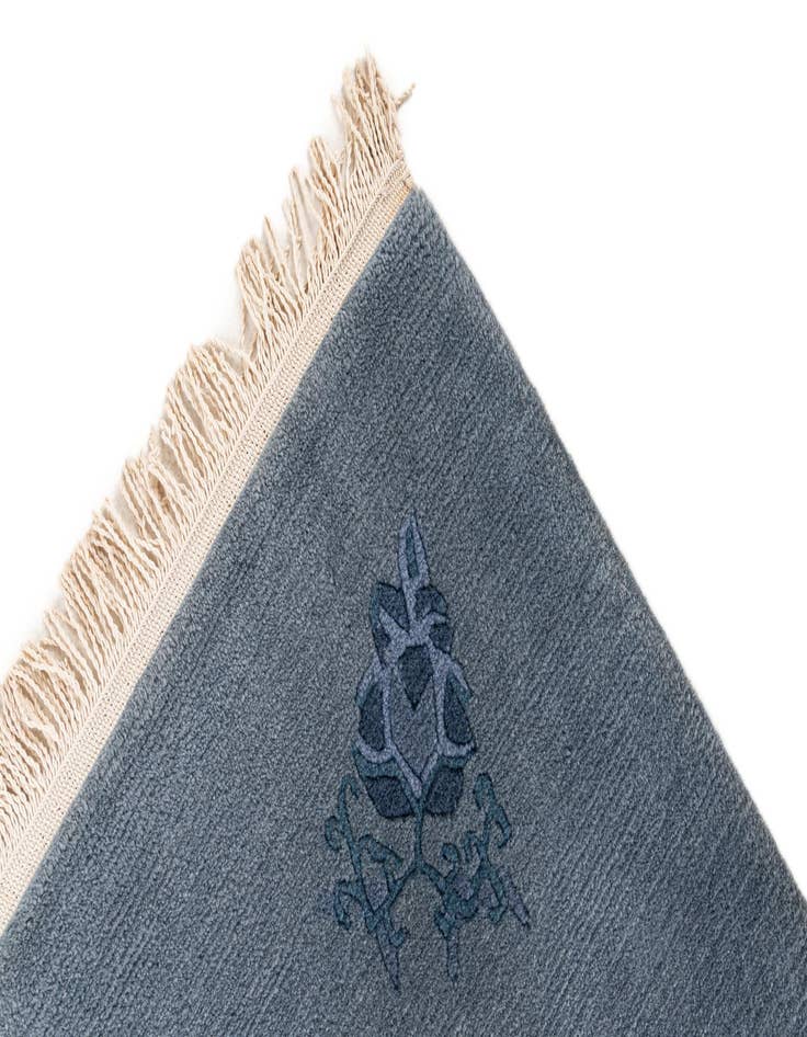 Detail image of  5' 8 x 7' 8  Hand Knotted Tibet Wool Rug