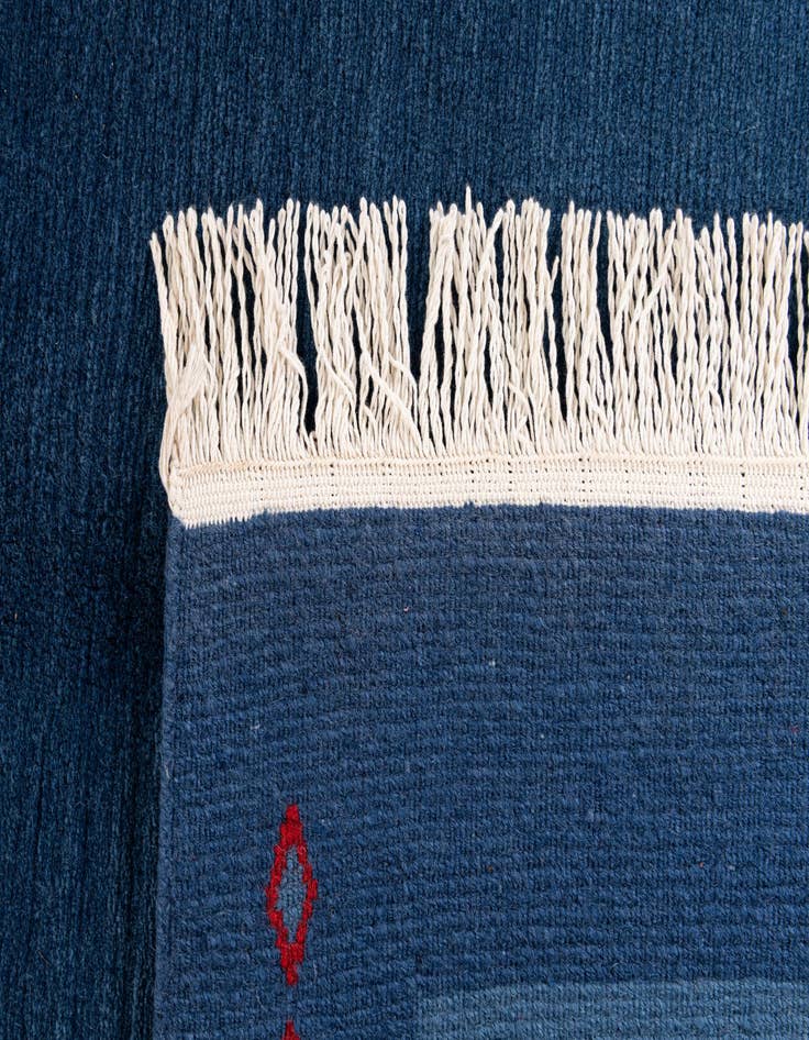 Detail image of  5' 6 x 8'  Hand Knotted Tibet Wool Rug