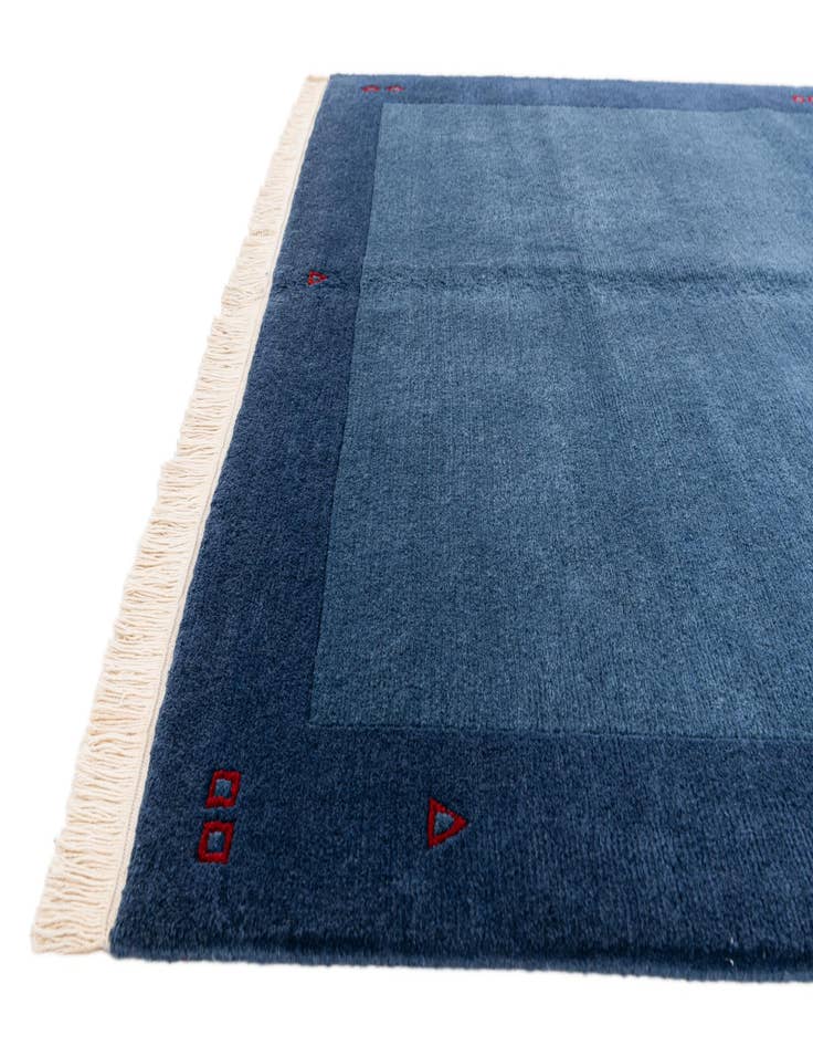 Detail image of  5' 6 x 8'  Hand Knotted Tibet Wool Rug