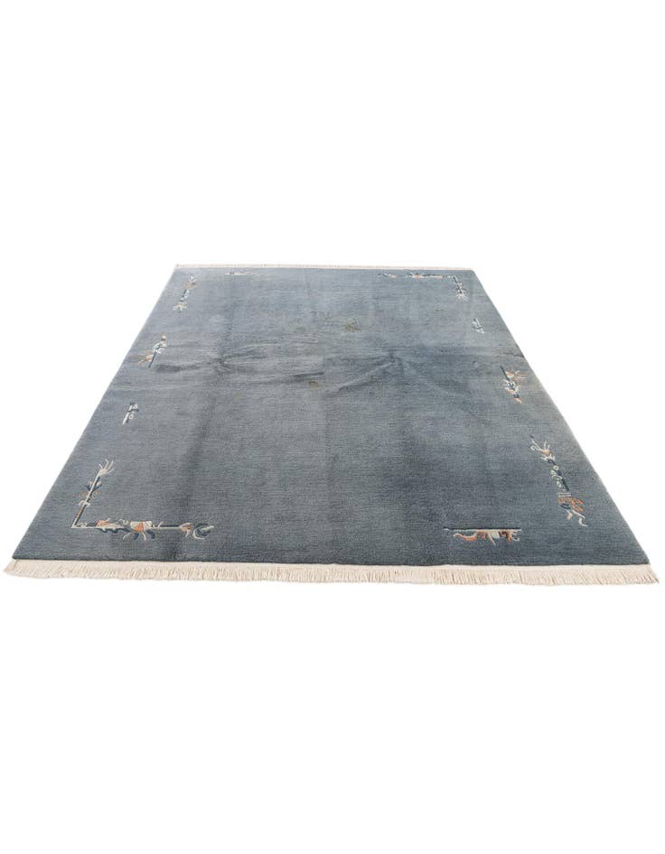 Detail image of  6' 6 x 8' 4  Hand Knotted Tibet Wool Rug