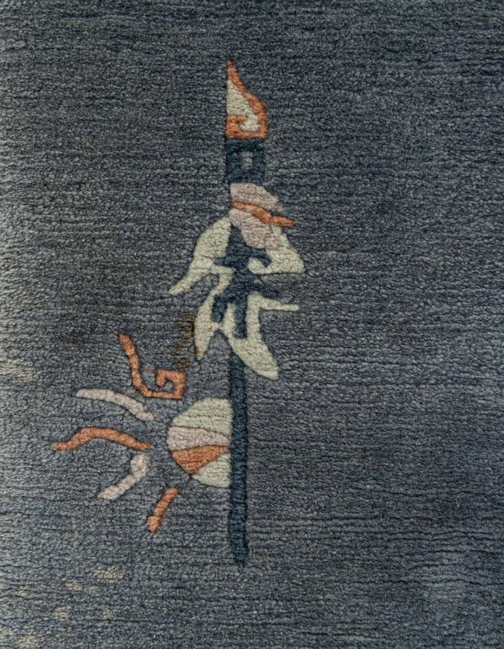 Detail image of  6' 6 x 8' 4  Hand Knotted Tibet Wool Rug