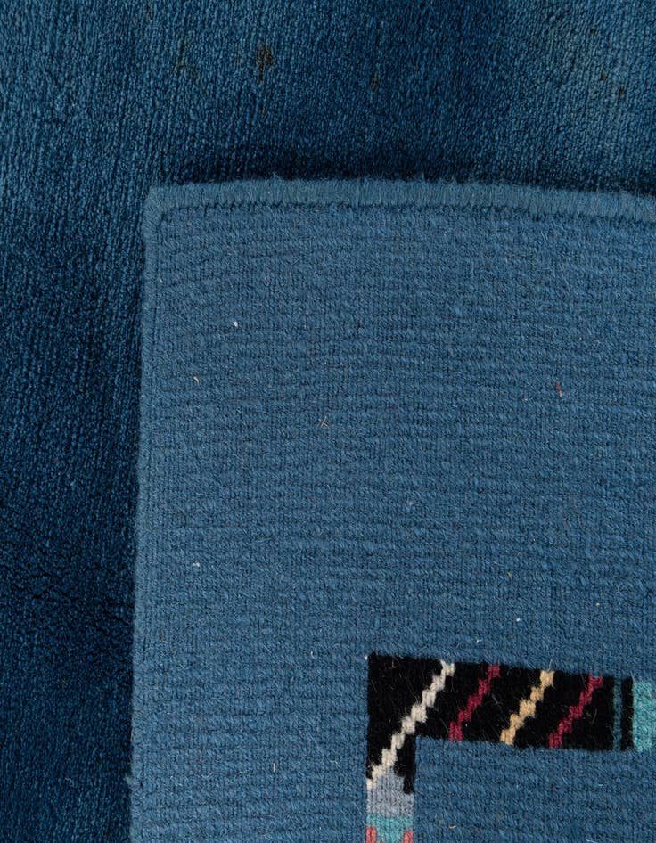 Detail image of  4' 8 x 6' 7  Hand Knotted Tibet Wool Rug