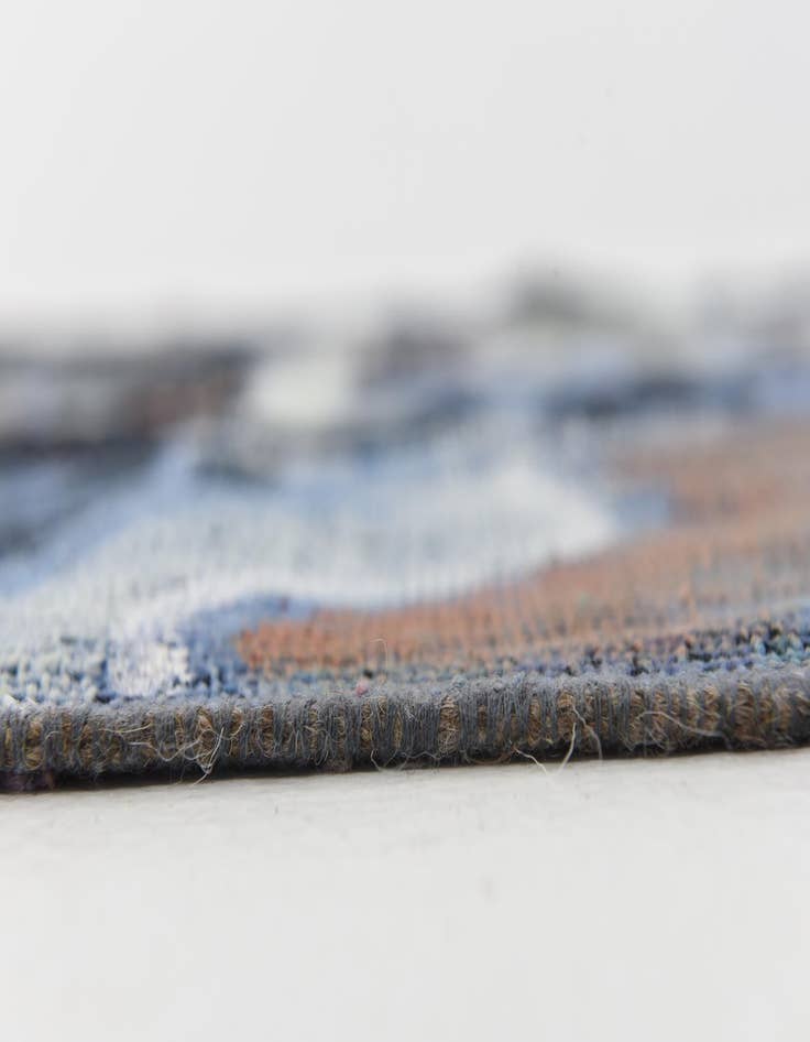 Detail image of  4' 3 x 6' 10  Hand Knotted Ultra Vintage Persian Wool Rug