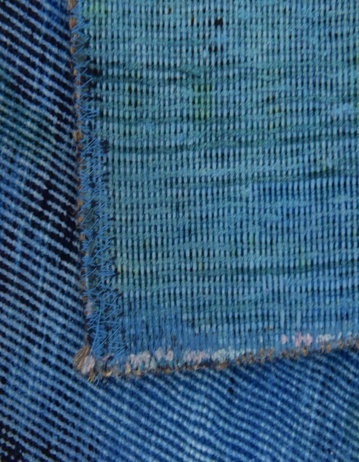 Detail image of  9' x 10' 2  Hand Knotted Ultra Vintage Persian Wool Rug