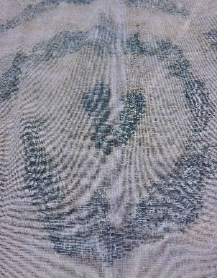 Detail image of  9' 4 x 11' 8  Hand Knotted Ultra Vintage Persian Wool Rug