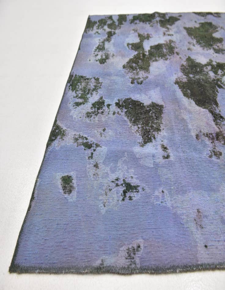 Detail image of  6' 2 x 8' 10  Hand Knotted Ultra Vintage Persian Wool Rug