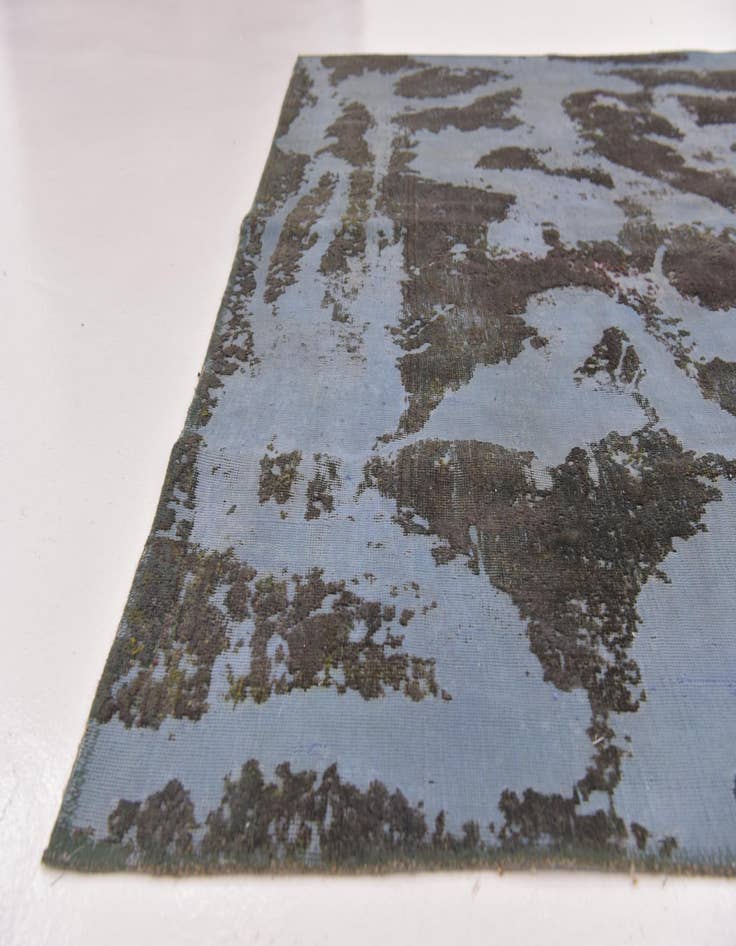 Detail image of  5' 9 x 9' 6  Hand Knotted Ultra Vintage Persian Wool Rug