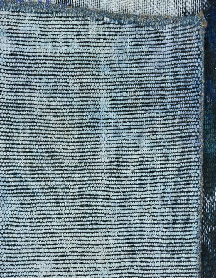 Detail image of  6' 3 x 7' 8  Hand Knotted Ultra Vintage Persian Wool Rug