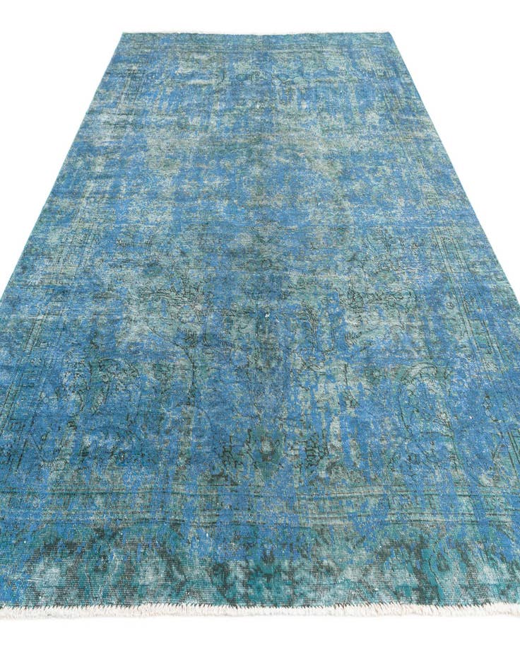 Detail image of  7' 1 x 10' 1  Hand Knotted Ultra Vintage Persian Wool Rug