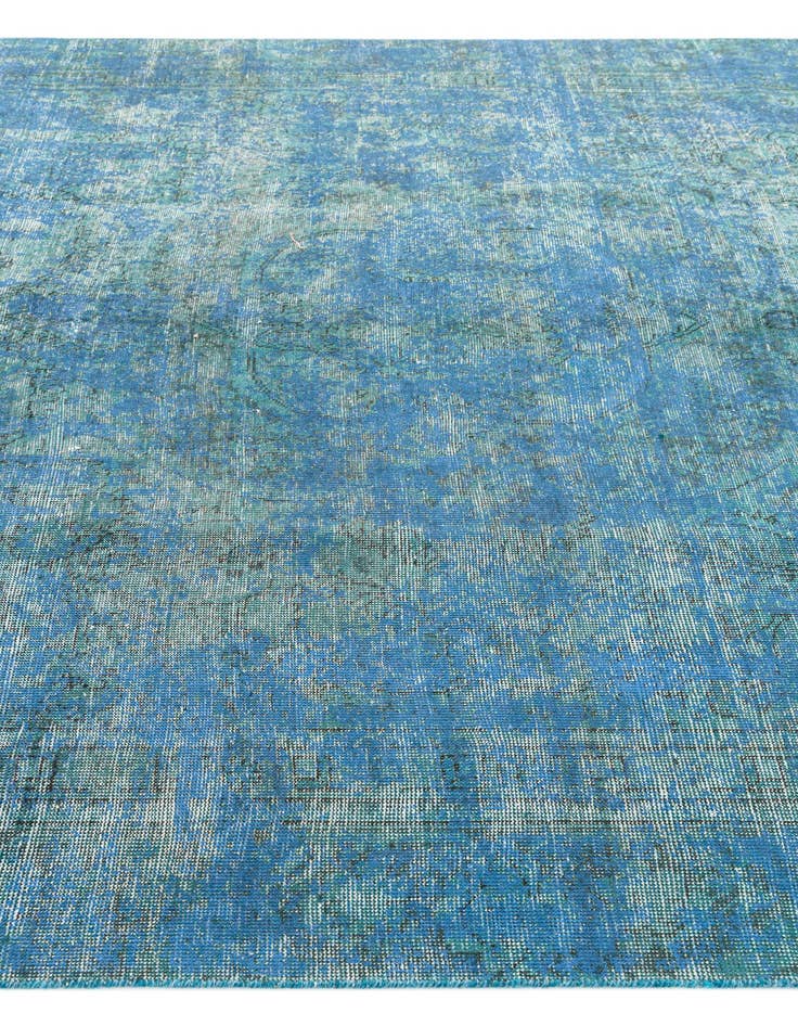 Detail image of  7' 1 x 10' 1  Hand Knotted Ultra Vintage Persian Wool Rug